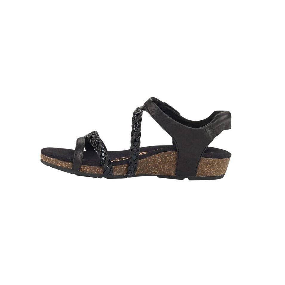  Giày Sandal sức khoẻ nữ Aetrex Jillian Black 