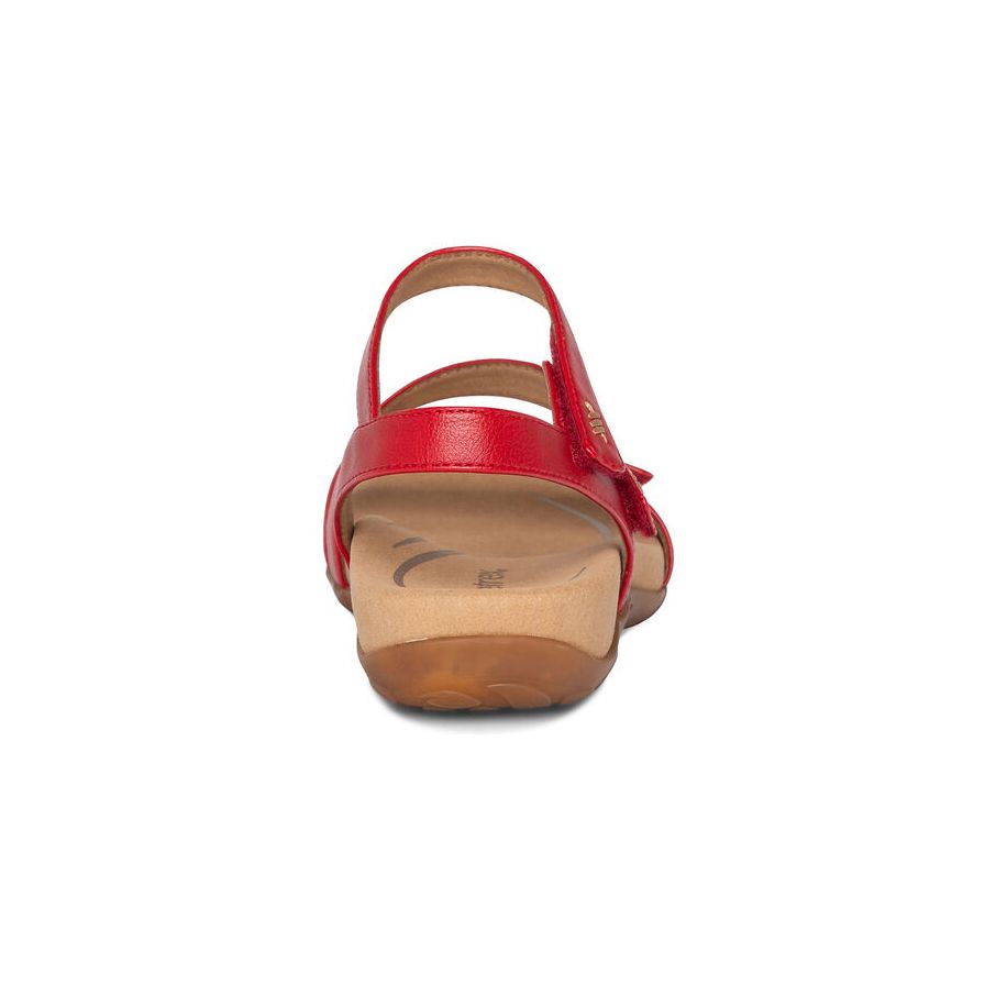 Sandal sức khỏe nữ Aetrex Gabby Red