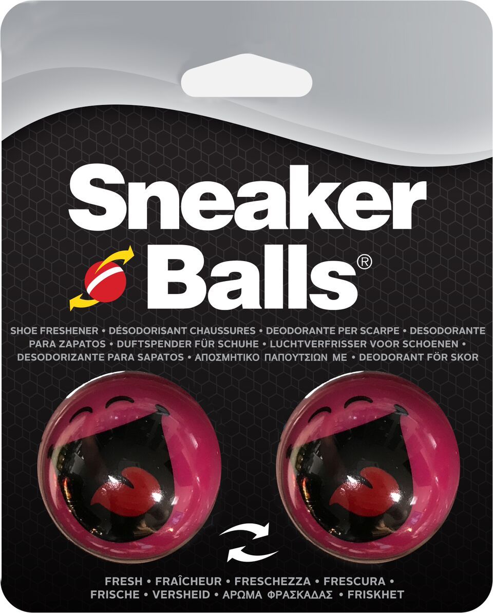 Bóng khử mùi giày, túi xách SneakerBall Smiley 2 Pink