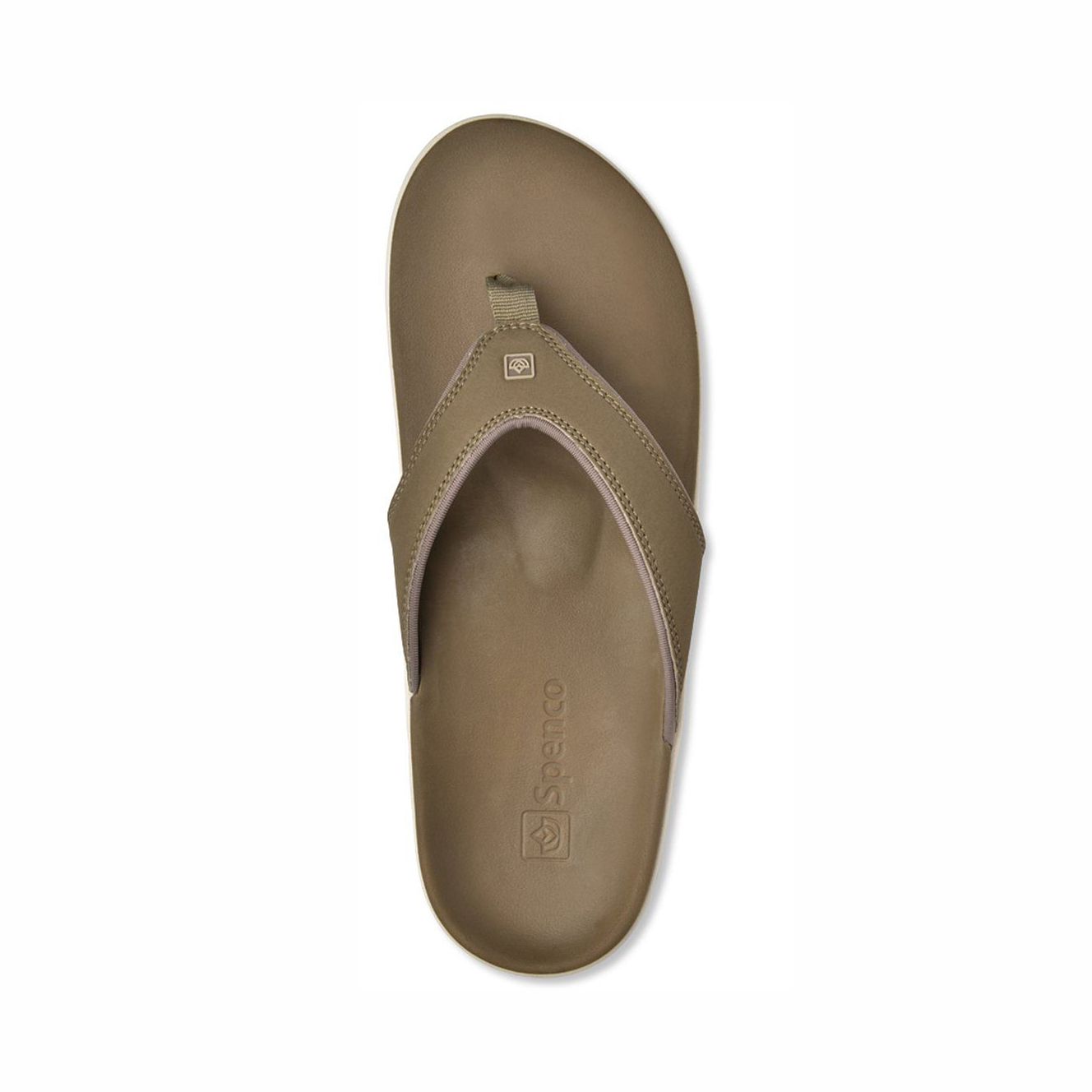 Dép xỏ ngón sức khỏe nam Spenco Yumi Walnut