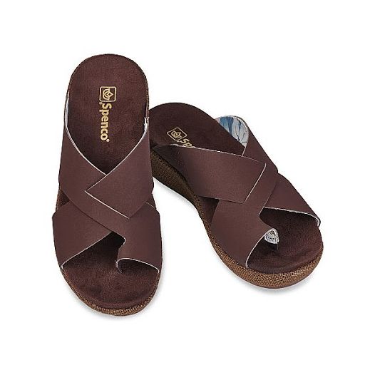 Dép sức khỏe nữ Spenco Oasis Slides Brown