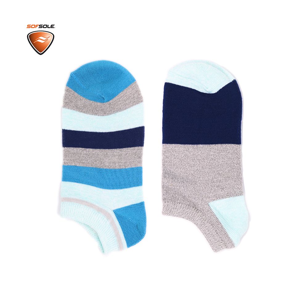 Combo 6 đôi vớ thể thao nữ Sofsole Sọc Đa màu