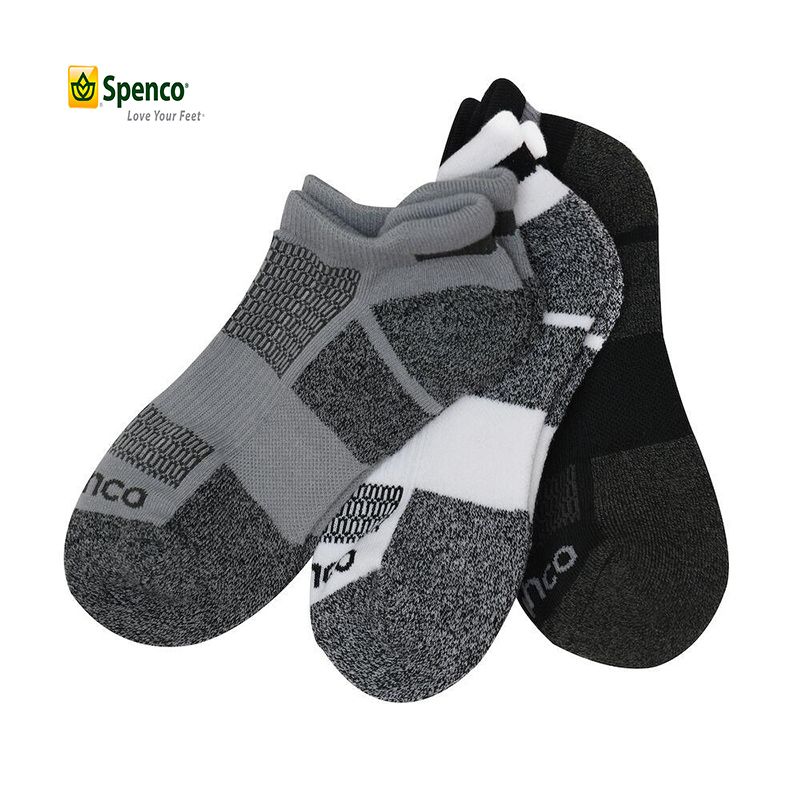 Combo 3 đôi vớ thể thao nam Spenco Marl TXD