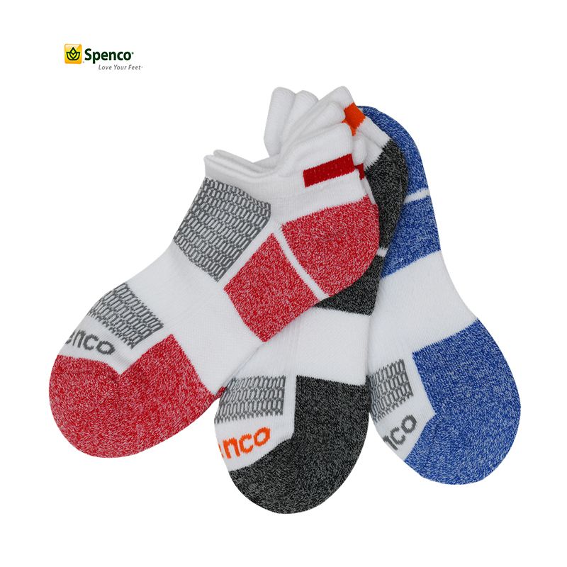 Combo 3 đôi vớ nam thể thao Spenco Marl DXT