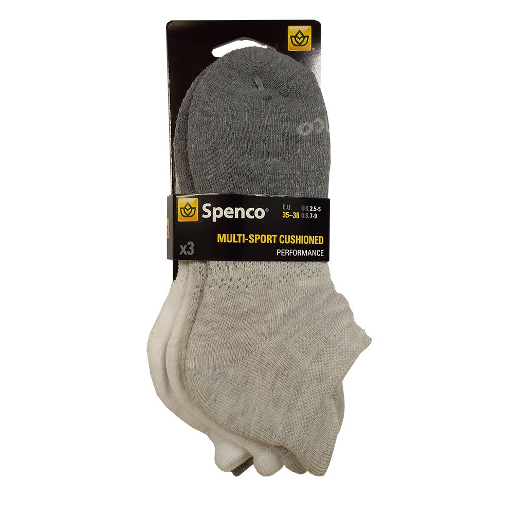 Combo 3 đôi vớ thể thao nữ Spenco Ombre XTD