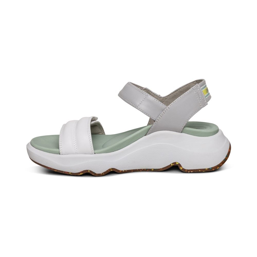 Giày Sandal sức khỏe nữ Aetrex Whit Mint