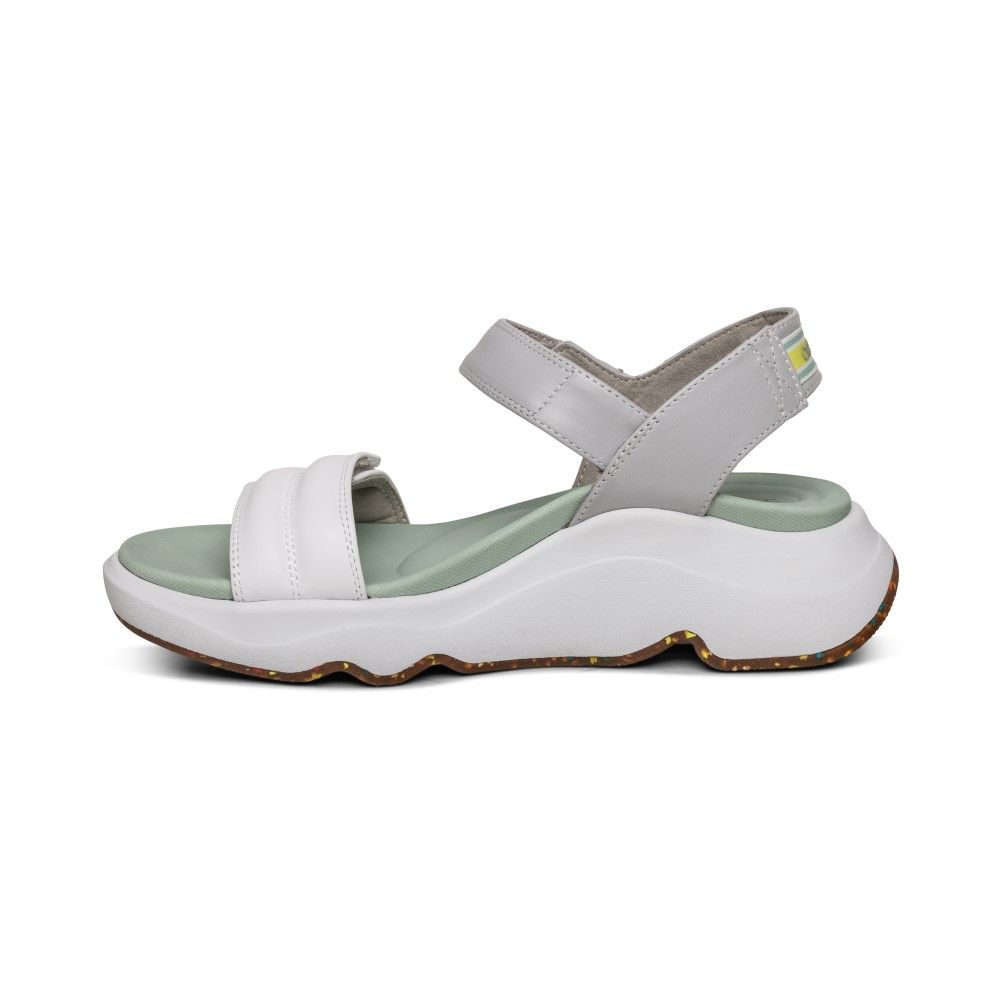  Giày Sandal sức khỏe nữ Aetrex Whit Mint 