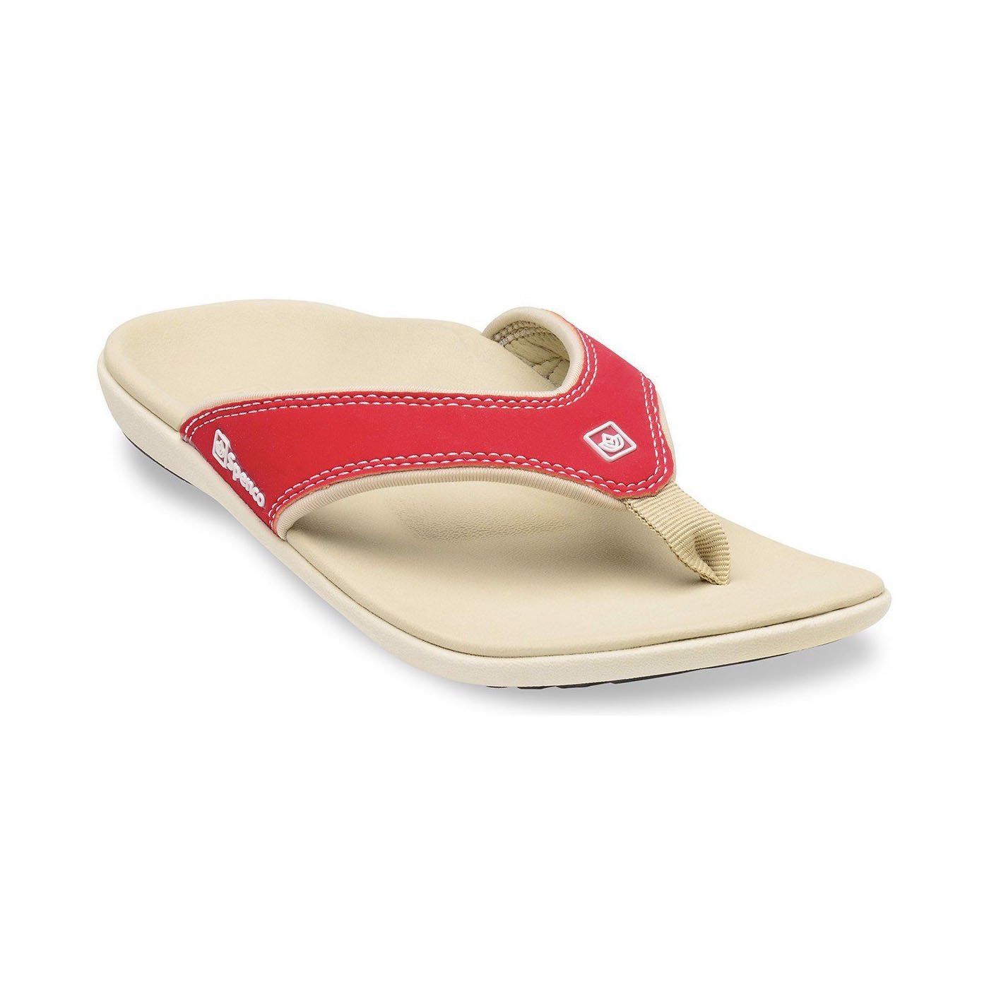 Dép xỏ ngón sức khỏe nữ Spenco Yumi Onyx Red