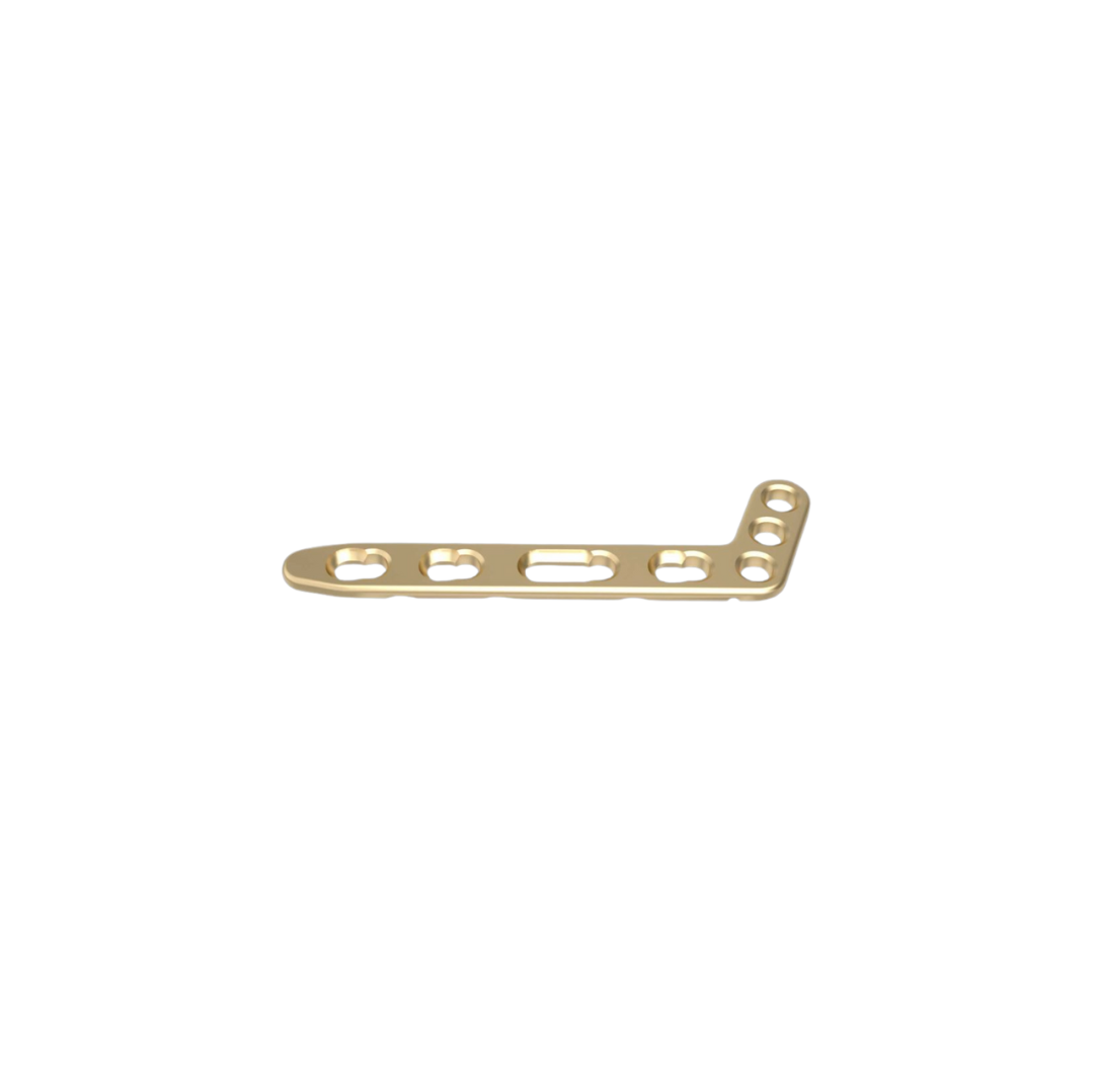 Nẹp khóa đầu dưới xương quay chữ L xiên 2.4mm
