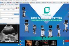 Phần mềm trả kết quả siêu âm (VTH Ultrasound)