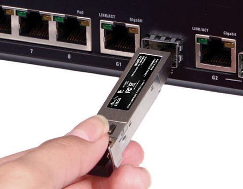  MGBSX1 Gigabit Ethernet SX Mini-GBIC SFP Transceiver Remove ( MGBSX1 ) 