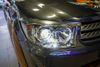 Xe Toyota Fortuner 2011 Độ Đèn Bi LED KMR Cao Cấp