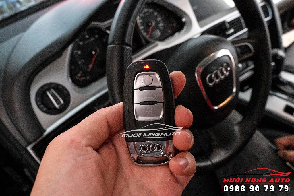 Độ Chìa Khóa Thông Minh Start Stop Cho AUDI A6 Chuyên Nghiệp