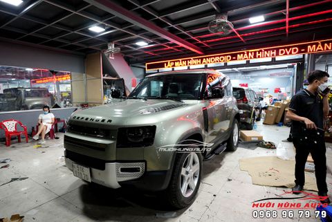  Lắp Đặt Bệ Bước Lên Xuống Mẫu Mới Cho Xe RANGE ROVER DEFENDER 