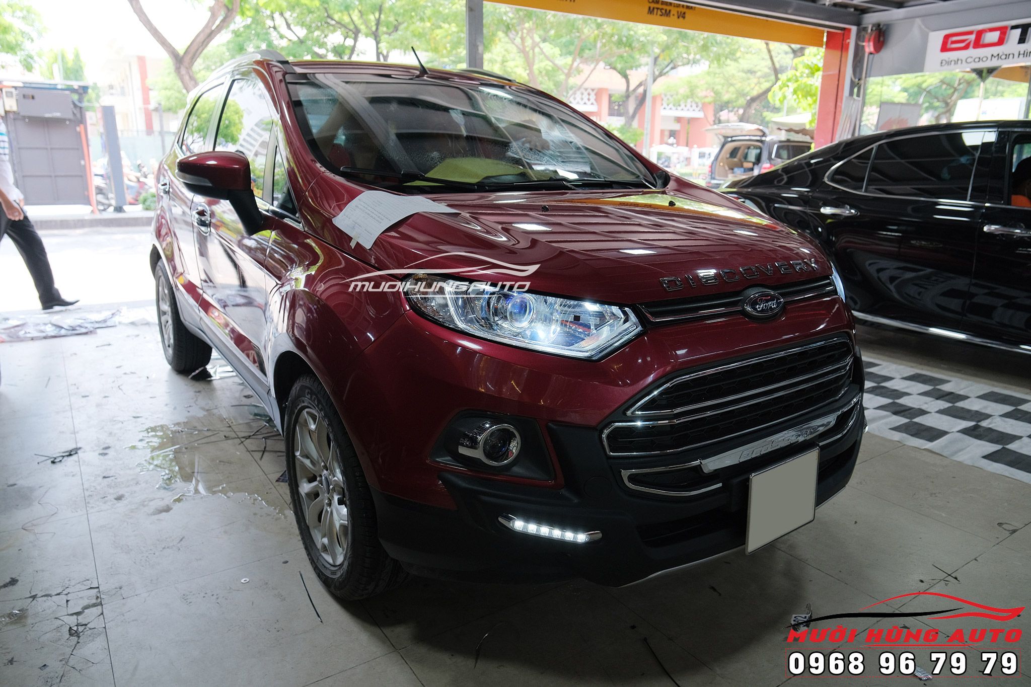 Cặp Đèn Bi LED LEO LIGHT AOZOOM Tăng Sáng Cực Đỉnh Cho FORD ECOSPORT