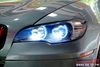 Độ Đèn Bi LED Laser KENZO S900, Bi LED Gầm Và Vòng Angel Eyes Cho Xe BMW X6