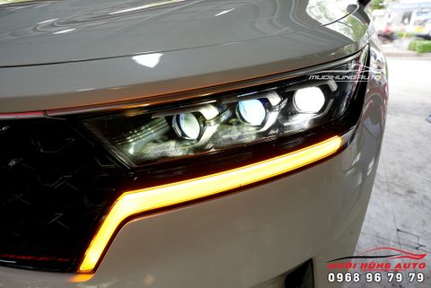  Trọn Bộ 4 Bi LED WOLF LIGHT Chất Lượng Lắp Cho Xe KIA SORENTO 2022 