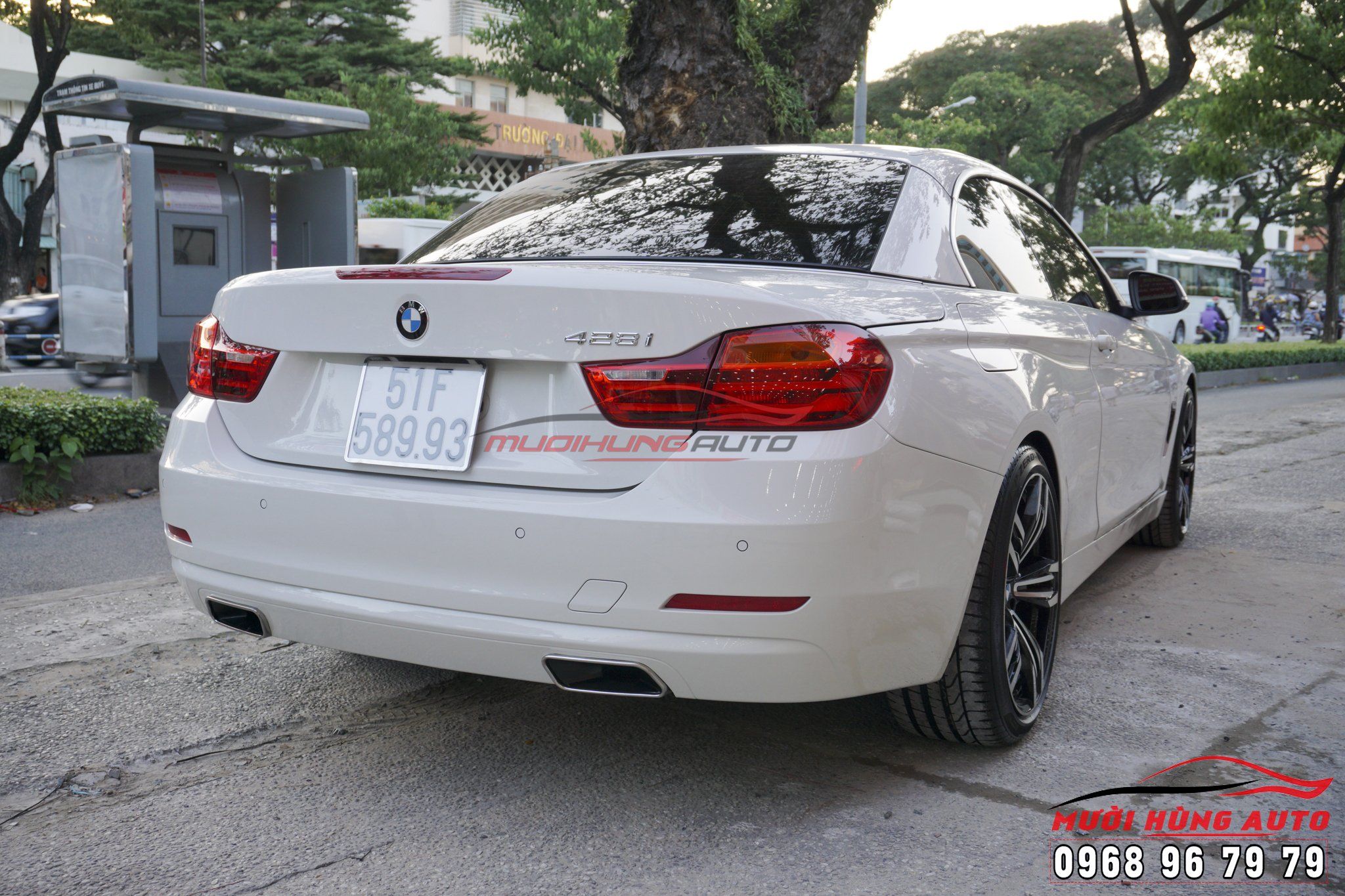 BMW 428I Thể Thao Hơn Với Pô Vuông Cao Cấp Tại TPHCM