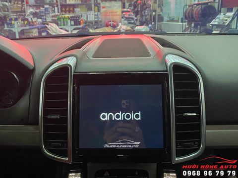  Lắp Màn Hình Android Chính Hãng Cho PORSCHE CAYENNE Tại TPHCM 