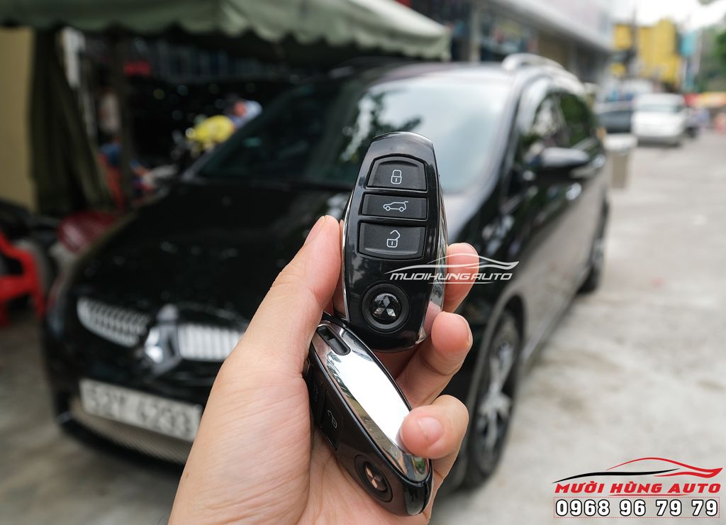 Độ Chìa Khóa Thông Minh Start Stop Cho MITSUBISHI GRANDIS Cao Cấp