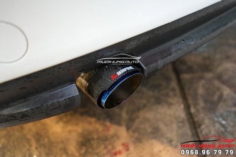  Độ Pô AKRAPOVIC Thể Thao Cho Xe JAGUAR XF Tại TPHCM 