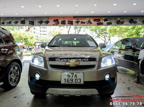  Combo Độ Đèn Pha Và Đèn Gầm Cho CHEVROLET CAPTIVA Chuyên Nghiệp 