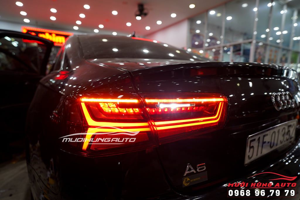 Thay Cụm Đèn LED Hậu Cho AUDI A6 Cá Tính - Đẳng Cấp