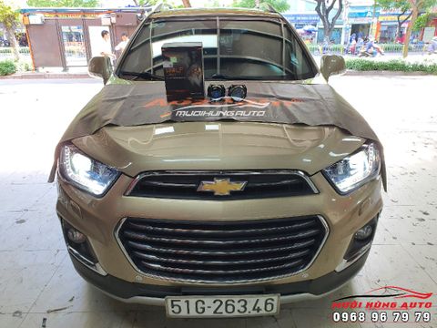  Lắp Đặt Đèn Bi LED WOLF LIGHT Cao Cấp Cho Xe CHEVROLET CAPTIVA 2016 