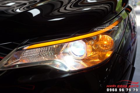  Độ Đèn Bi LED LASER DOMAX OMEGA Và LED Mí Mica Cho TOYOTA FORTUNER 