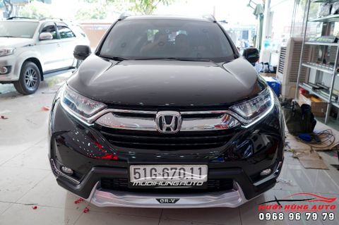  Bộ Phụ Kiện Ốp Cản Trước Sau Cao Cấp Lắp Cho Xe HONDA CRV 2018 