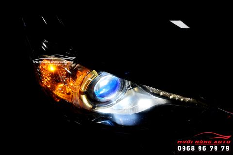  Độ Đèn Bi LED TITAN PLATINUM Chính Hãng GTR Cho Xe MAZDA 6 