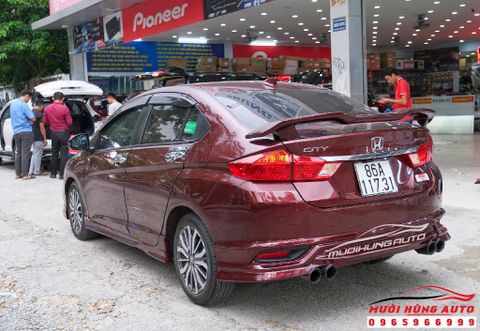  Combo Độ Pô AKRAPOVIC Và Van On Off Cao Cấp Cho HONDA CITY 2019 