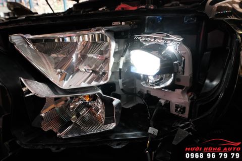  Độ Bi LED Laser Cho Ford Everest 2020 Siêu Sáng 