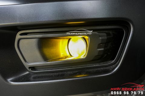  Độ Đèn Bi LED Gầm Projector Headlight 3 Màu Cho Xe FORD RANGER RAPTOR 