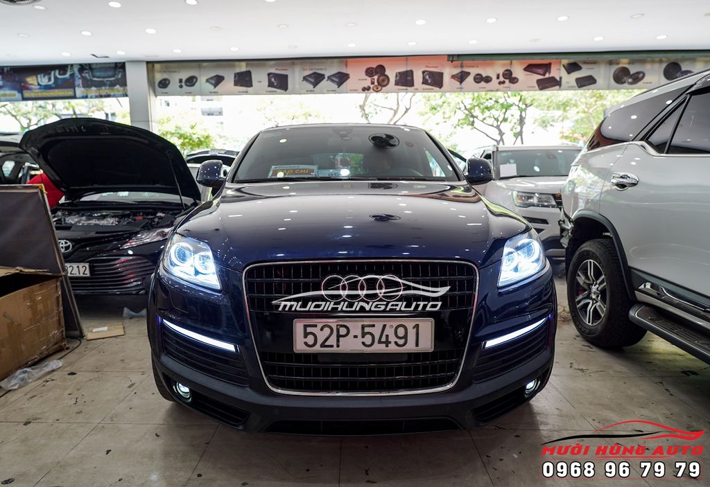 Độ Đèn Trước Sau Cho AUDI Q7 Mẫu Mới Nhất