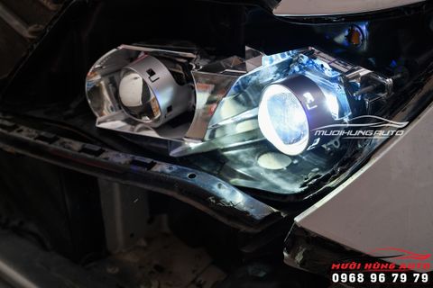  Độ Đèn Acura MDX 2009 Bi LED 4 Bi Siêu Sáng 