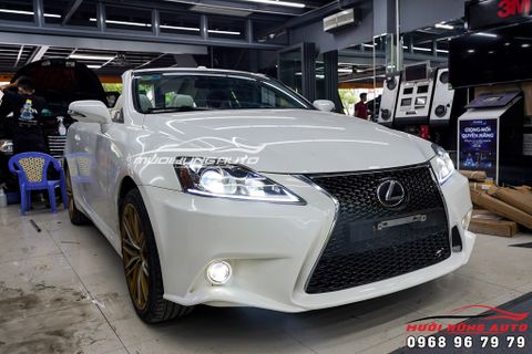  Combo Độ Đèn Pha Và Đèn Gầm Cho LEXUS IS250C Đẳng Cấp 