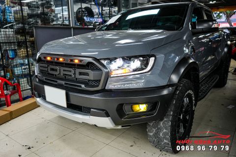  Độ Bi LED Laser Osram Cho Xe Ford Ranger Raptor 
