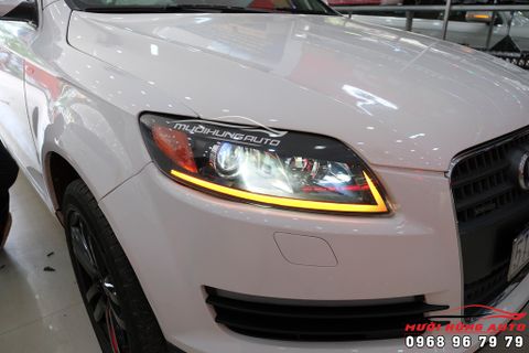  Độ Đèn Bi LED Xe Audi Q7 2015 Độ Bi LED Osram Cao Cấp 