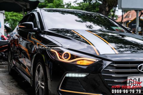  Hyundai Elantra 2018 Nâng Cấp Bộ Đèn Mới Tăng Sáng Hiệu Quả 