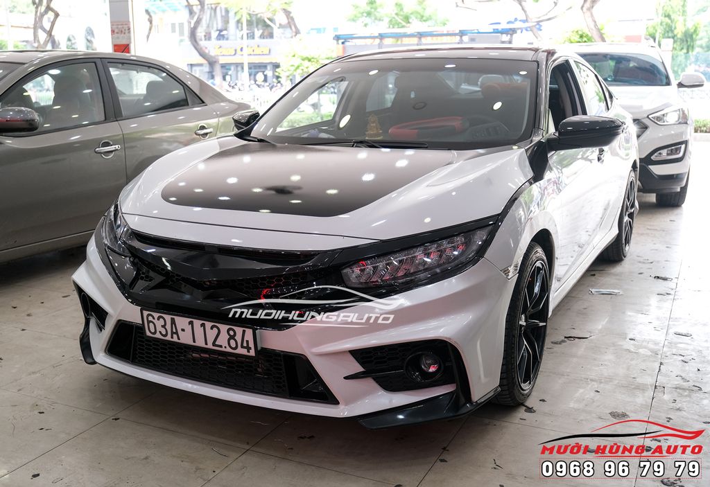 Độ Mặt Ga Lăng Cho HONDA CIVIC 2020 Chuyên Nghiệp