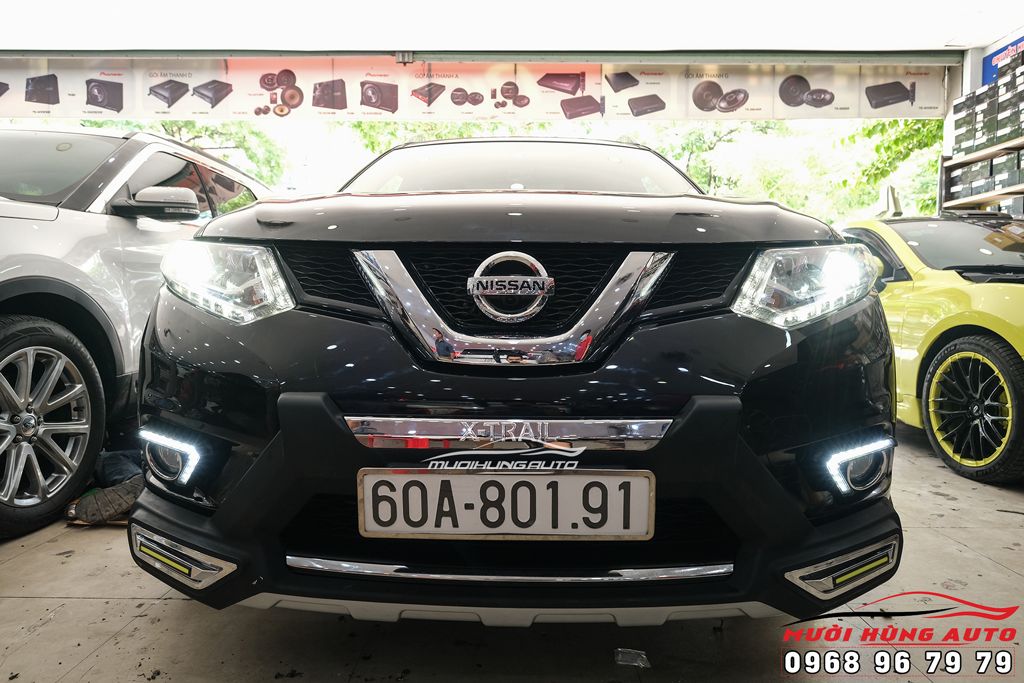 Độ Ốp Cản Trước Cao Cấp Cho Xe NISSAN X-TRAIL Tại TPHCM