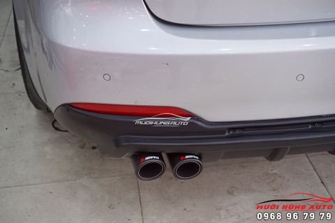  Độ Pô Thể Thao Cho Xe Kia K3 Mẫu Pô Akrapovic Cao Cấp 