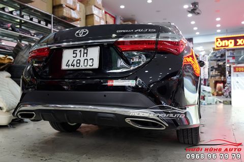  Độ Pô Theo Phong Cách Mercedes Cho Xe TOYOTA ALTIS Sang Trọng - Đẳng Cấp 