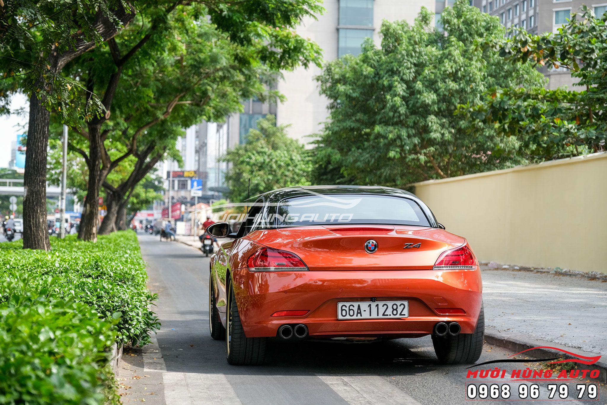 Độ Pô Akrapovic Xe BMW Z4 2020