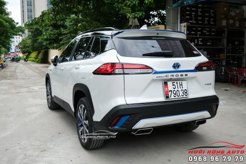  Độ Pô Vuông Mẫu Audi Cho Xe Toyota Corolla Cross 2020 Tại TPHCM 