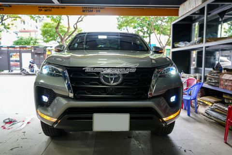  Độ Bi LED DOMAX X-LED PRO Và Bi GẦM EAGLE F-LIGHT Cho Xe TOYOTA FORTUNER 2022 