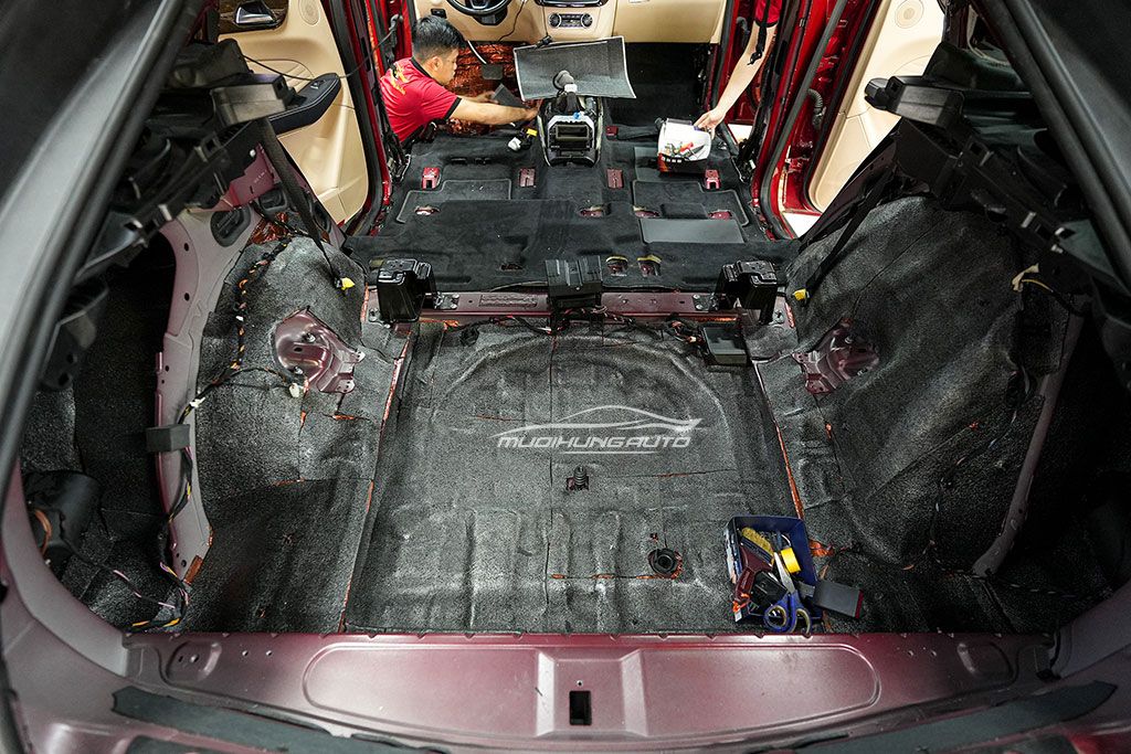 Xe Mercedes GLE400 2015 Dán Cách Âm Chống Ồn DrARTEX Chính Hãng