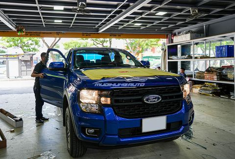  Xe Ford Ranger Dán Phim Cách Nhiệt 3M Chính Hãng 