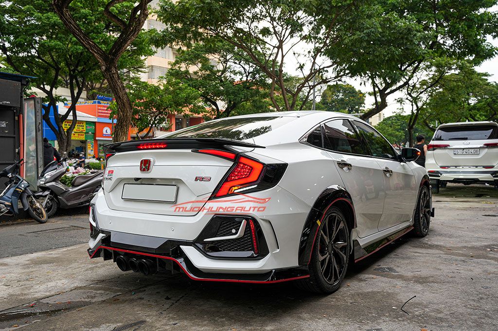 Xe Honda Civic 2020 Độ Body Kit Mẫu Type R